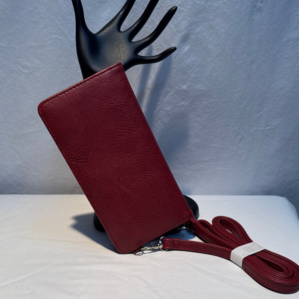 New K. Carroll Women's Wallet in Deep Red